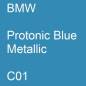 Preview: BMW, Protonic Blue Metallic, C01.